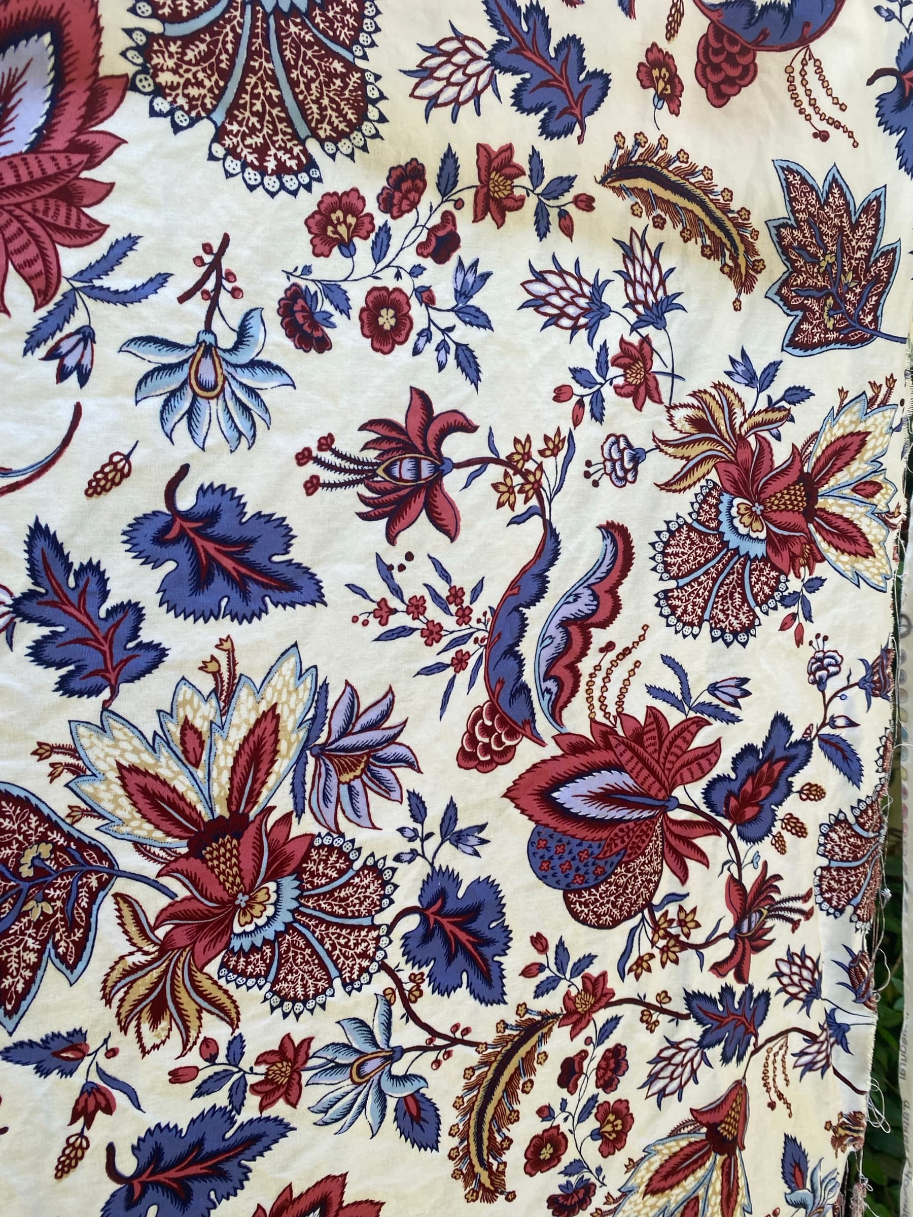 Tissu Églantine -Leliévre