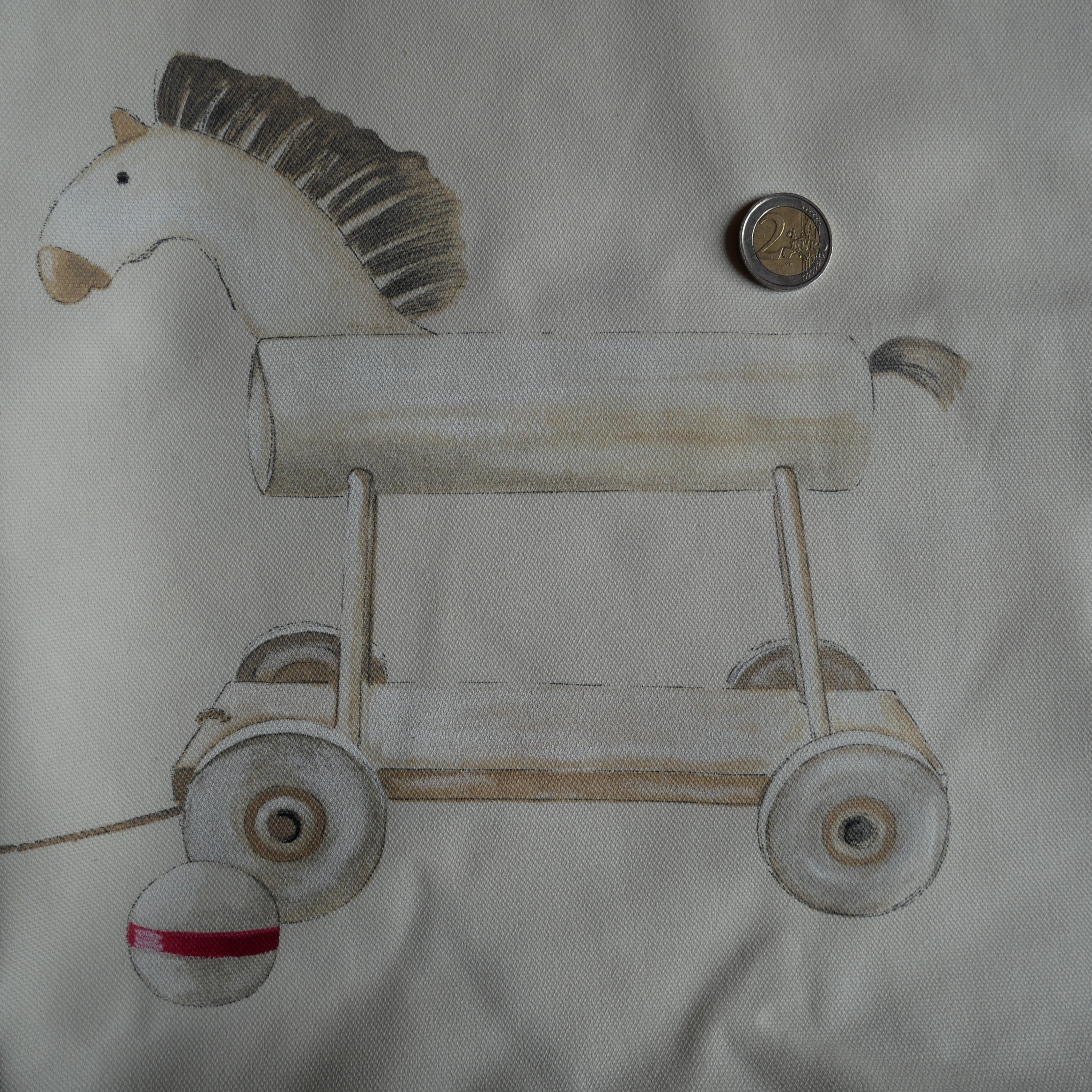 Tissu jouets anciens vue 3