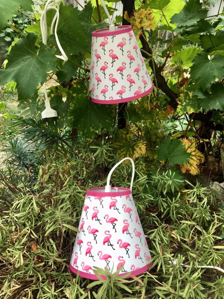 Tissu flamants roses 1 vue 6