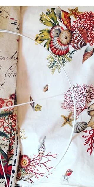 Tissu coquillages 2
