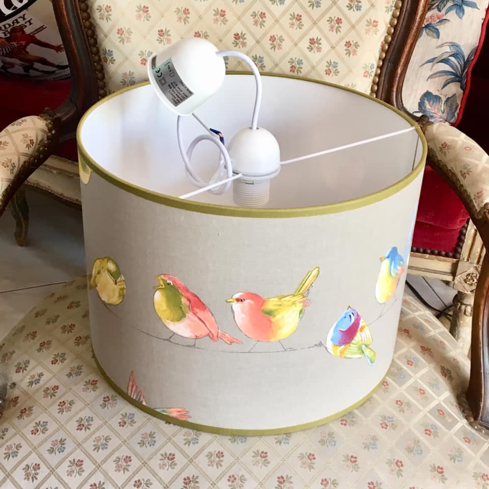 Tissu "Happy birds" vue 2