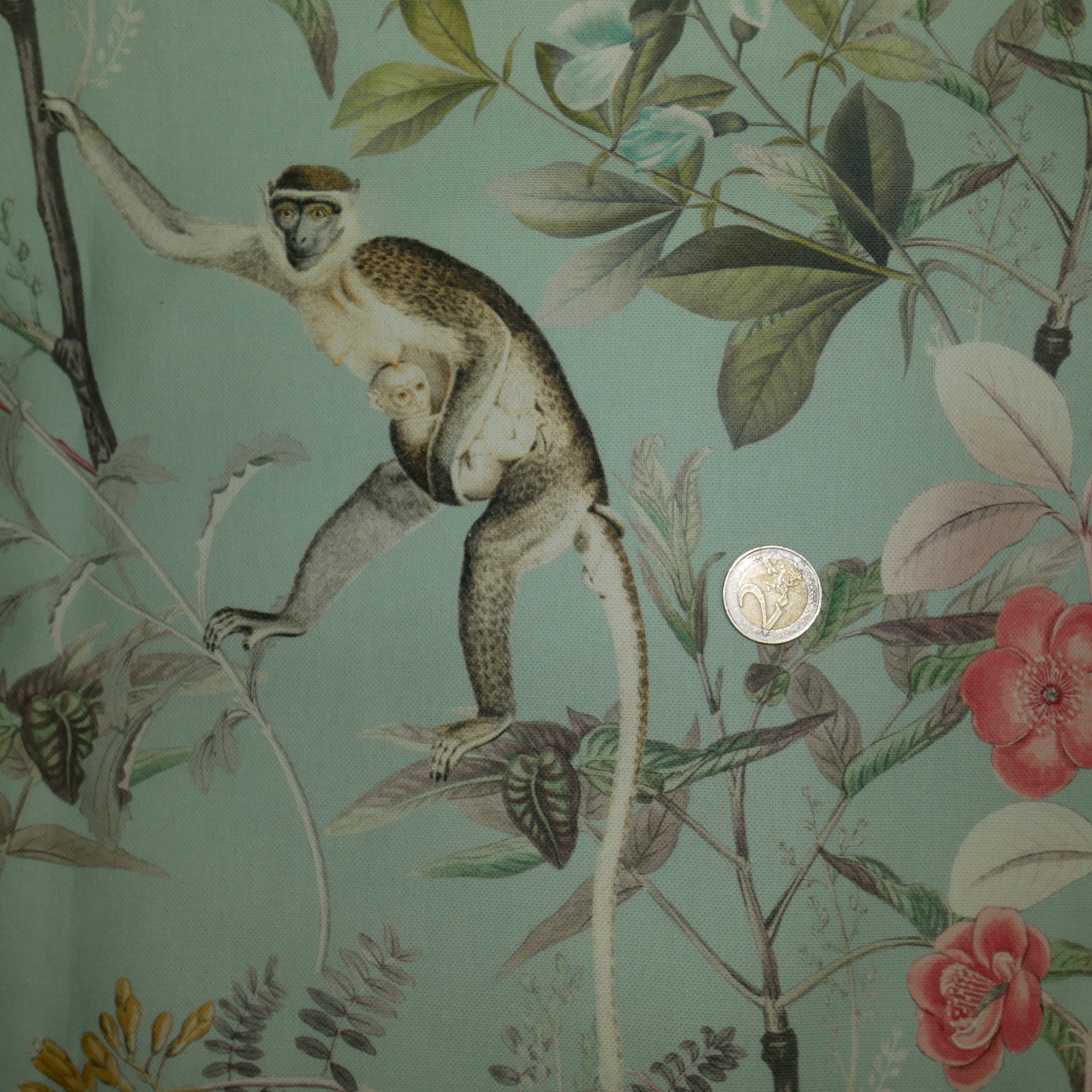 Tissu macaques