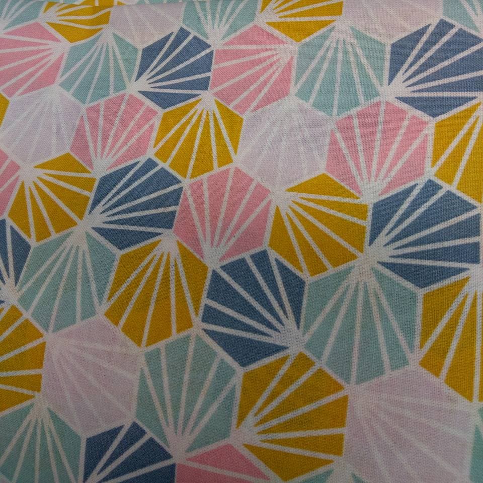 Tissu japonais muticolore