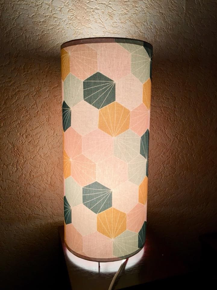 Tissu japonais muticolore grand modèle vue 2
