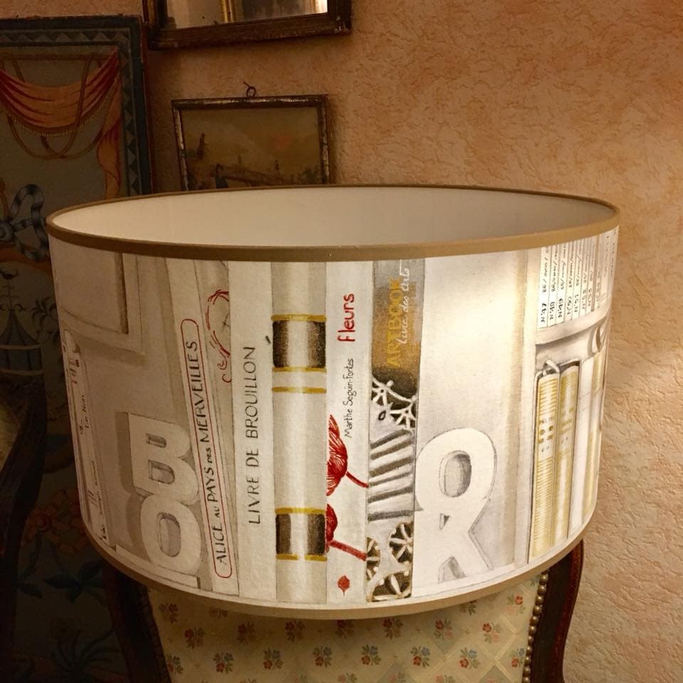 Tissu bibliothèque vue 2