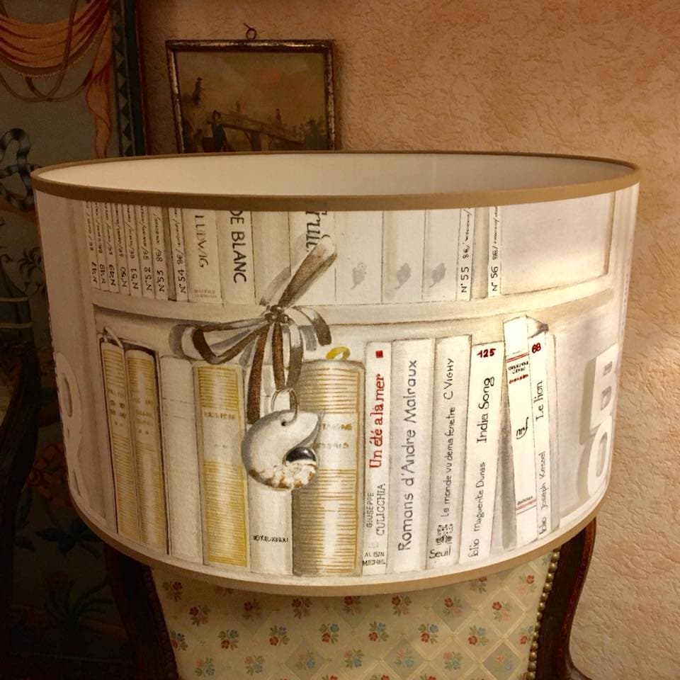 Tissu bibliothèque vue 3