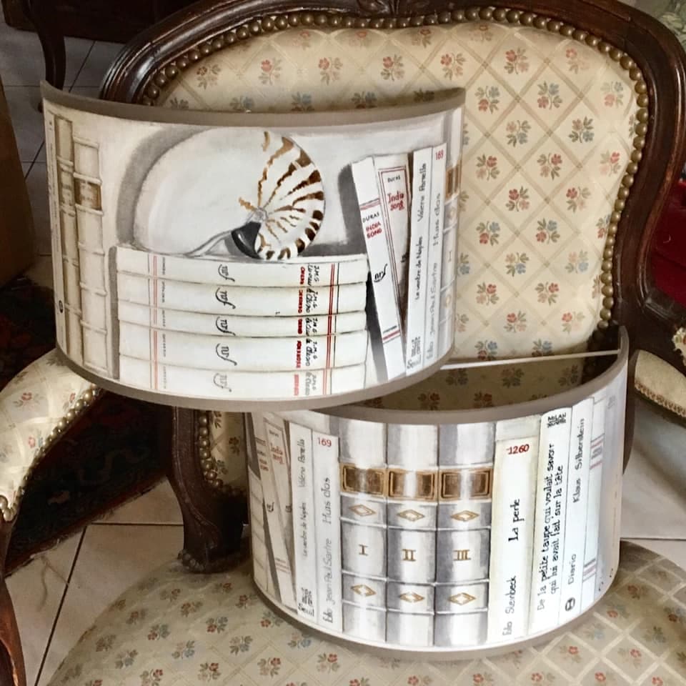 Tissu bibliothèque vue 4