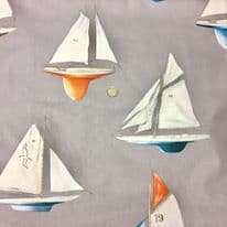 Tissu "mon beau bateau"