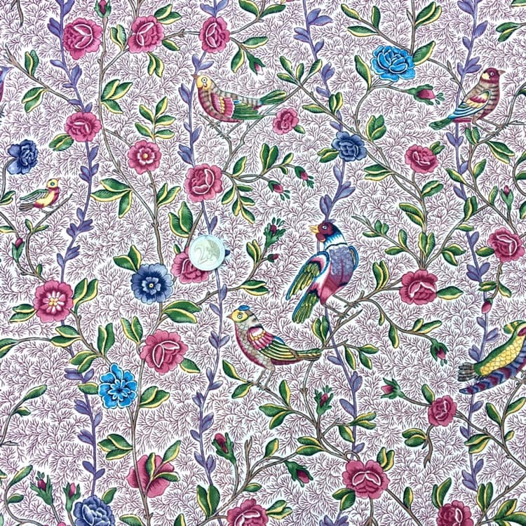 Tissu indienne rose