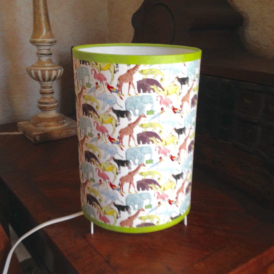 Tissu Liberty "queue for the zoo" plusieurs coloris vue 6