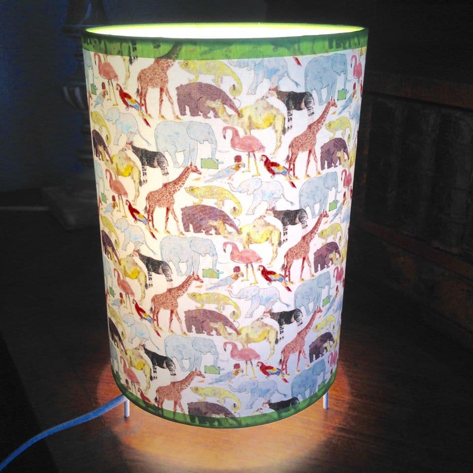 Tissu Liberty "queue for the zoo" plusieurs coloris vue 8
