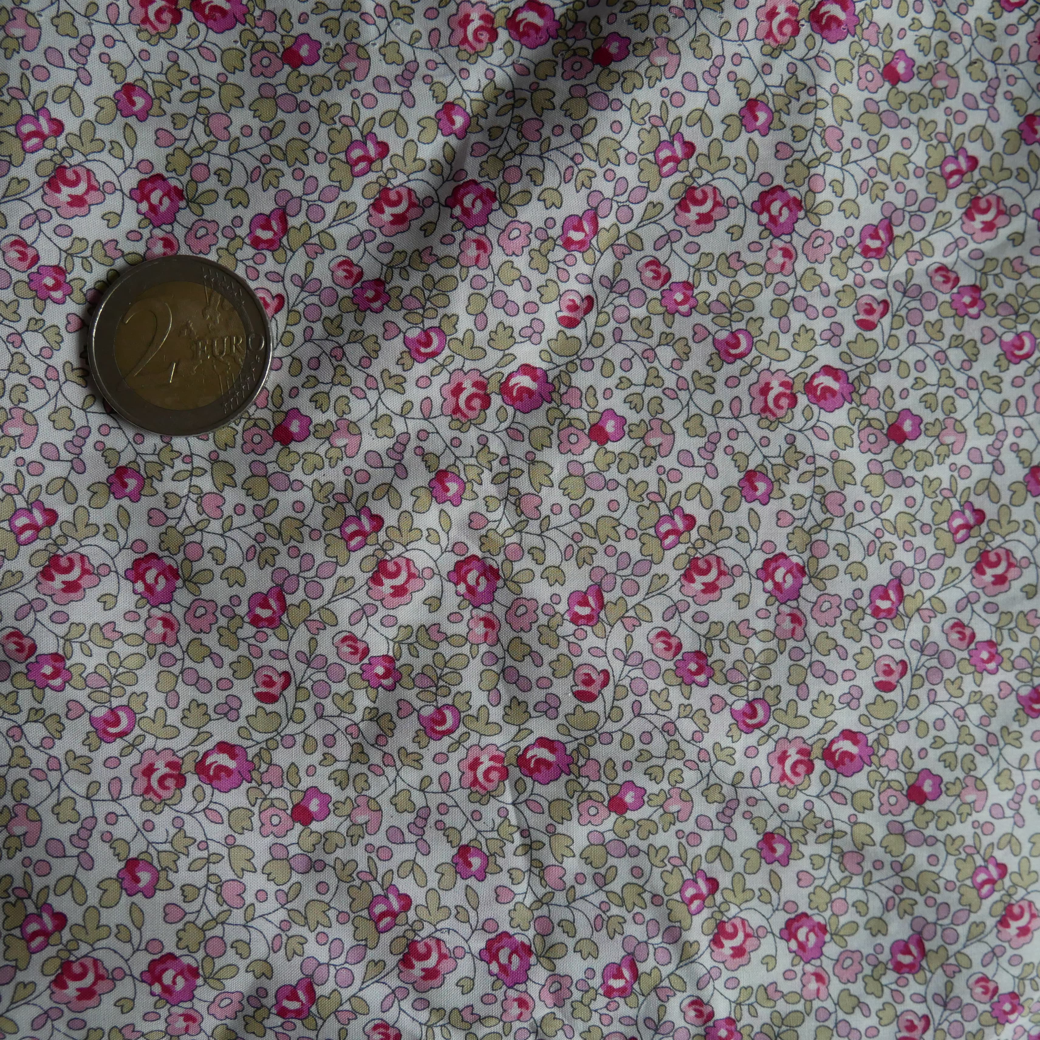 Tissu Liberty Eloise rose