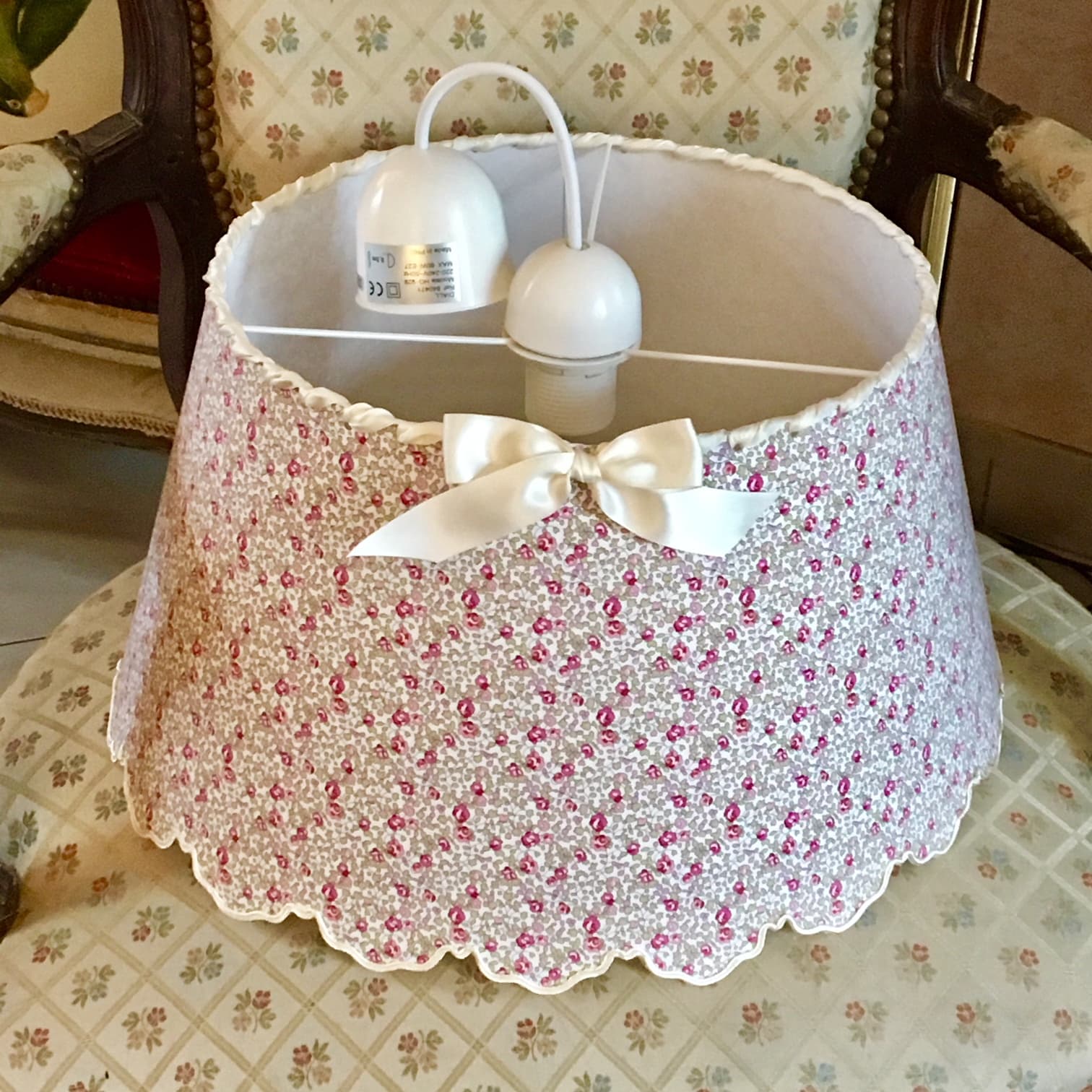 Tissu Liberty Eloise rose vue 2