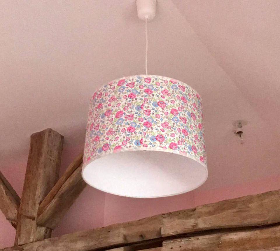 Tissu Liberty New félicité rose vue 3