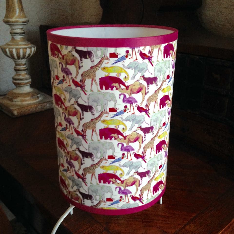 Lampe à poser en Liberty (au choix) vue 2