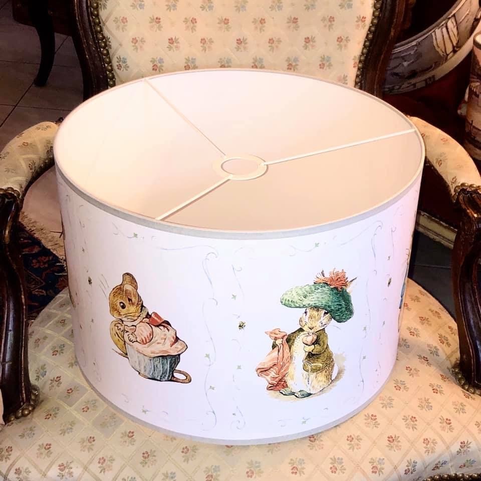 Abat-jour thème Beatrix Potter vue 5