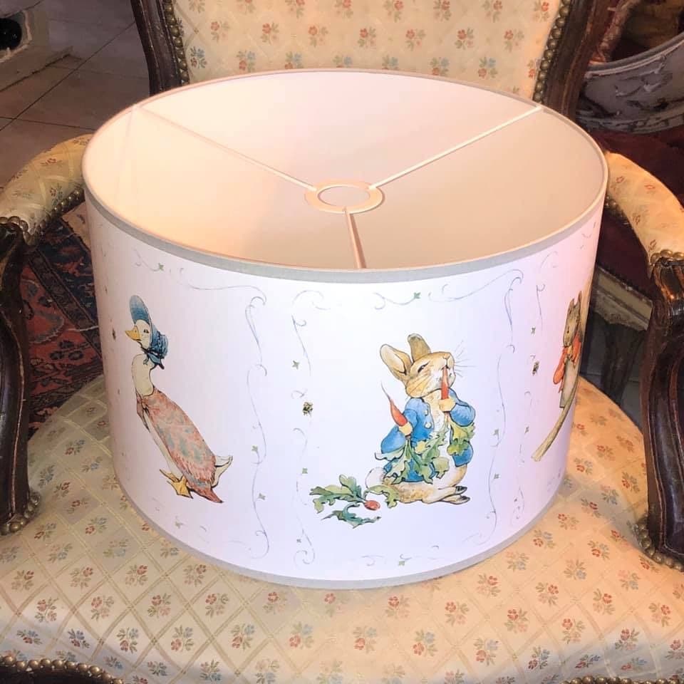 Abat-jour thème Beatrix Potter vue 6