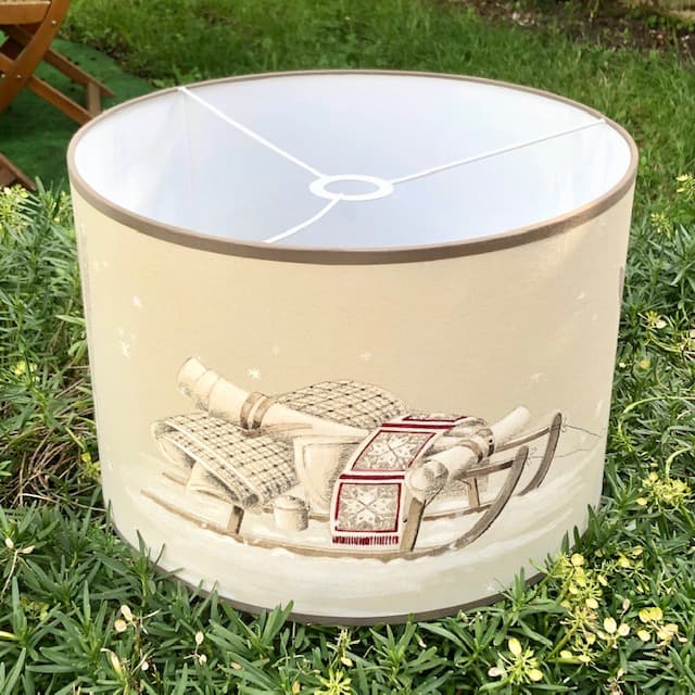 Tissu montagne ski luge vue 3