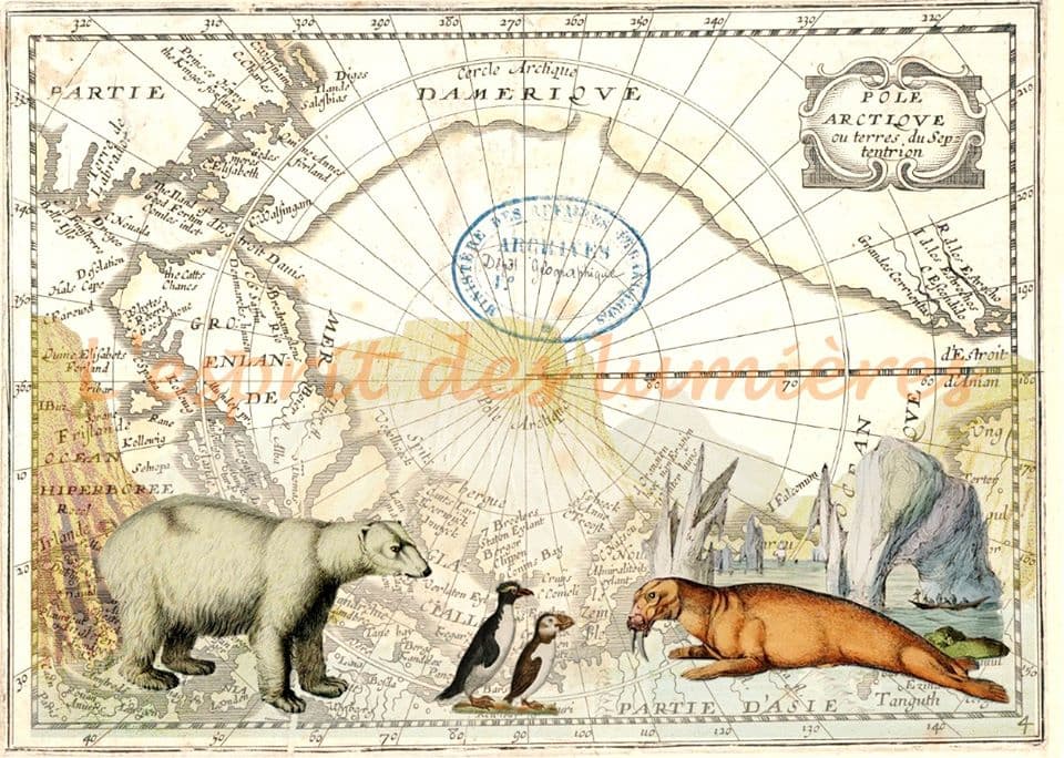 Lampe à poser "thème voyages" (pays ou région au choix) vue 5