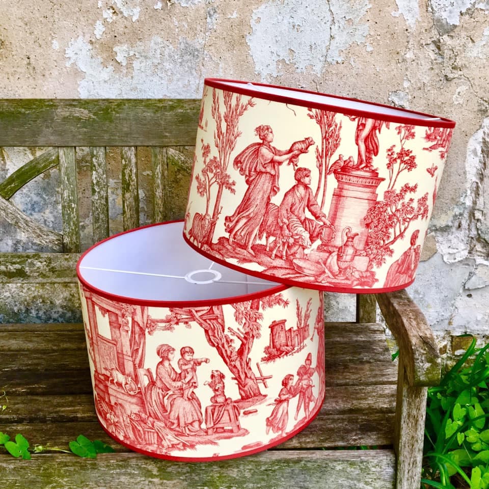 Toile de Jouy Offrande à l'amour vue 2