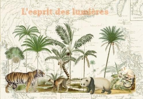 abat-jour thème voyage (régions ou pays au choix) vue 3