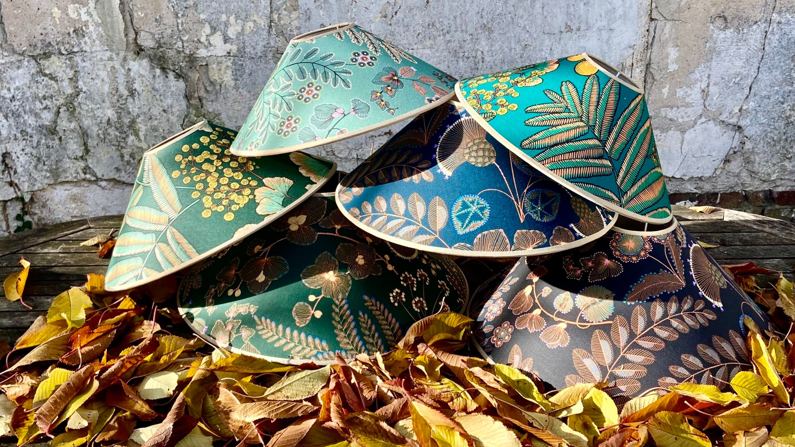 Abat-jour conique en tissu (plusieurs tailles disponibles) vue 8