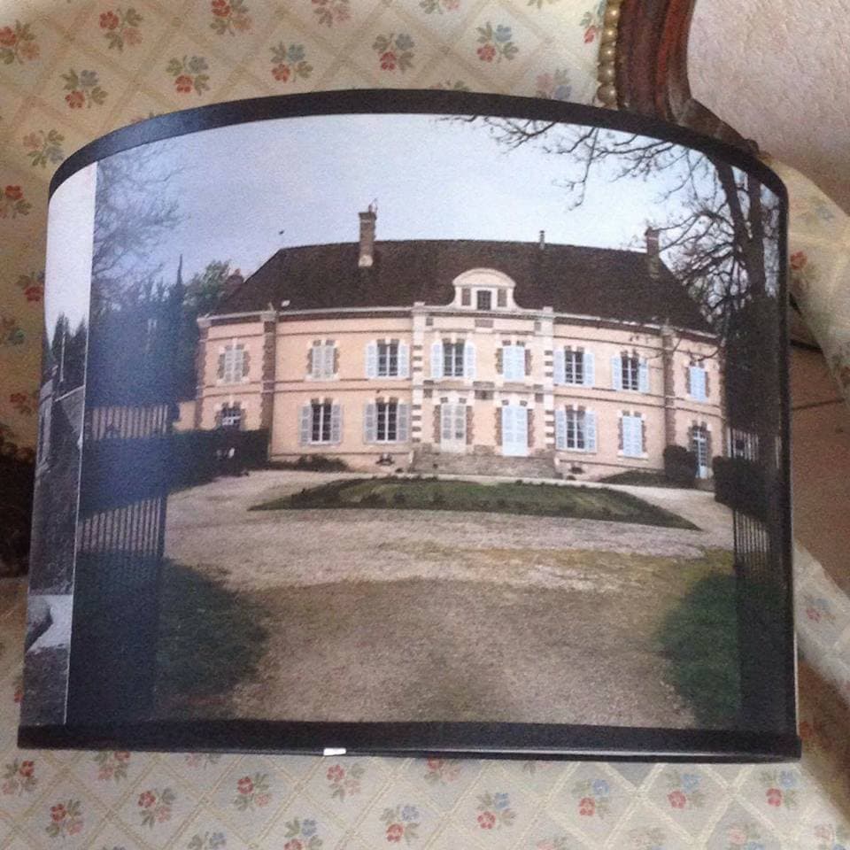 Abat-jour thème cartes postales ou photos vue 2