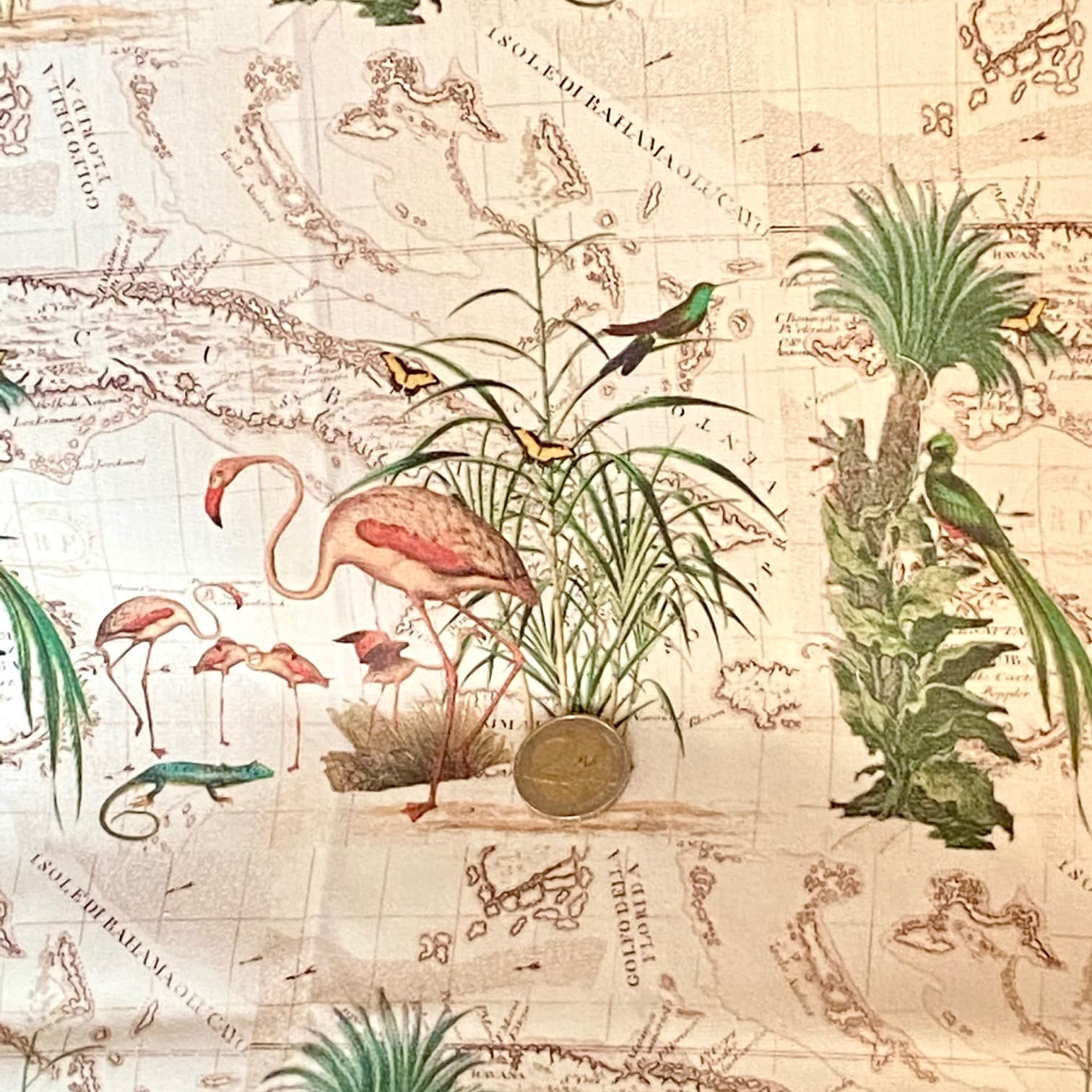 Tissu Cuba Libre, création l'Esprit des Lumières