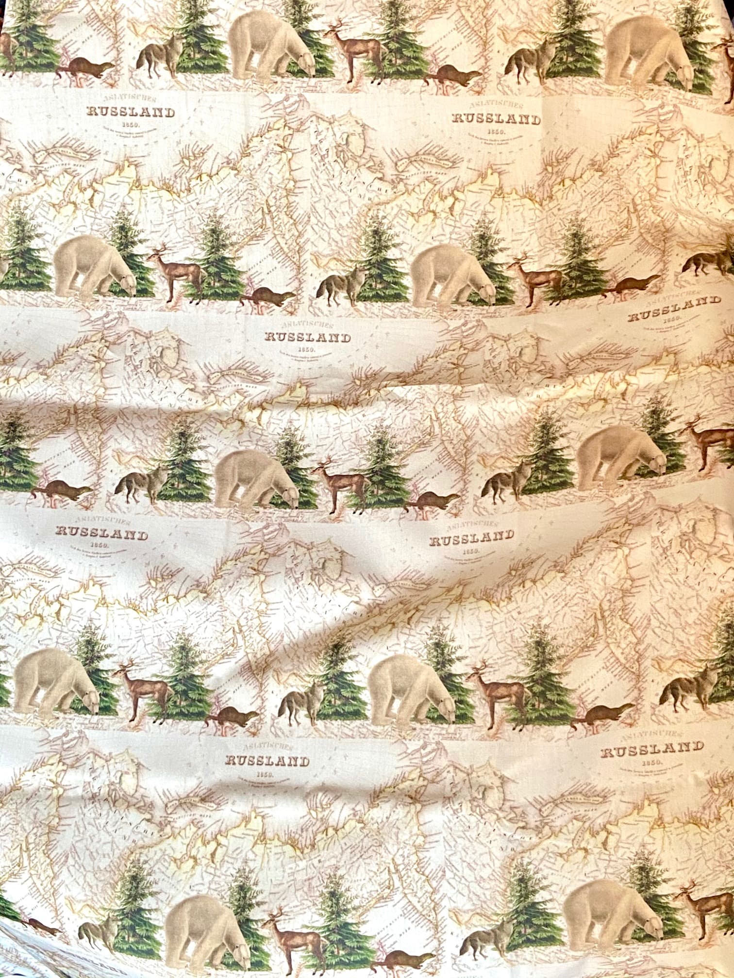 ‘Tissu Russland’, designed by L’esprit des Lumières, view 2