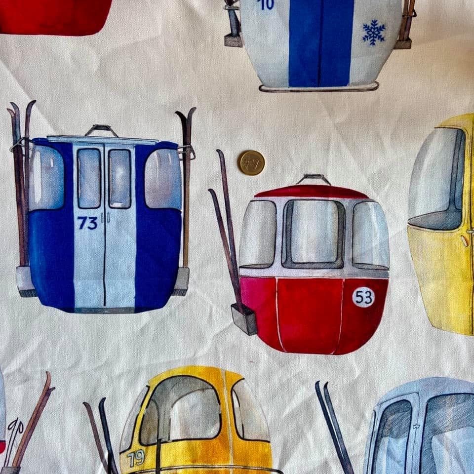 ‘Entre les montagnes’ fabric (Thévenon), view 3