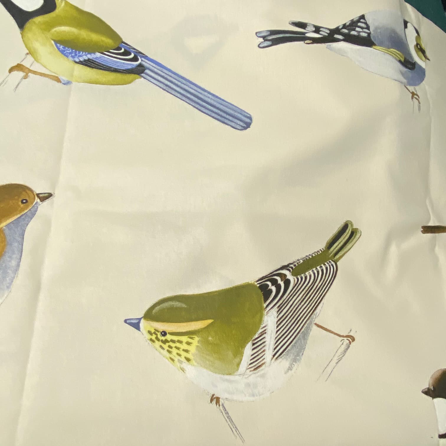 Titmouse fabric (Thévenon), view 4