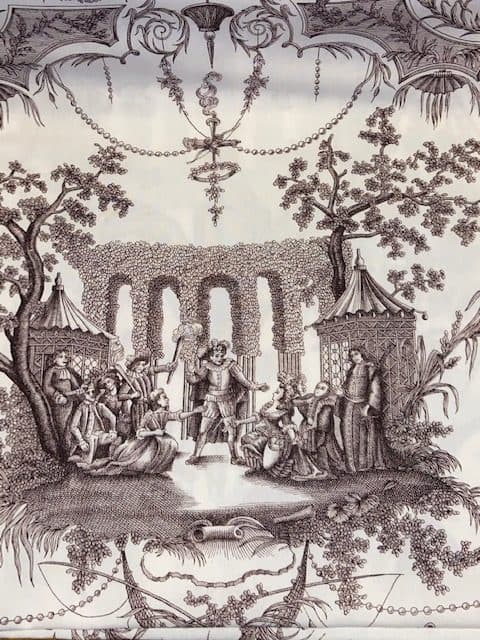 Tissu le mariage de Figaro (Pierre Frey) vue 5