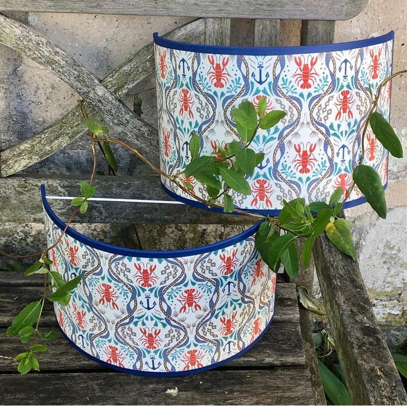 Lobster fabric, limited stock, view 2