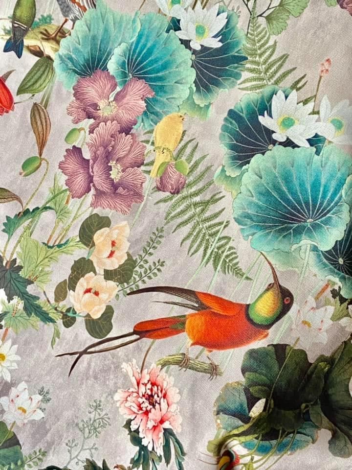 Tissu planches naturalistes
