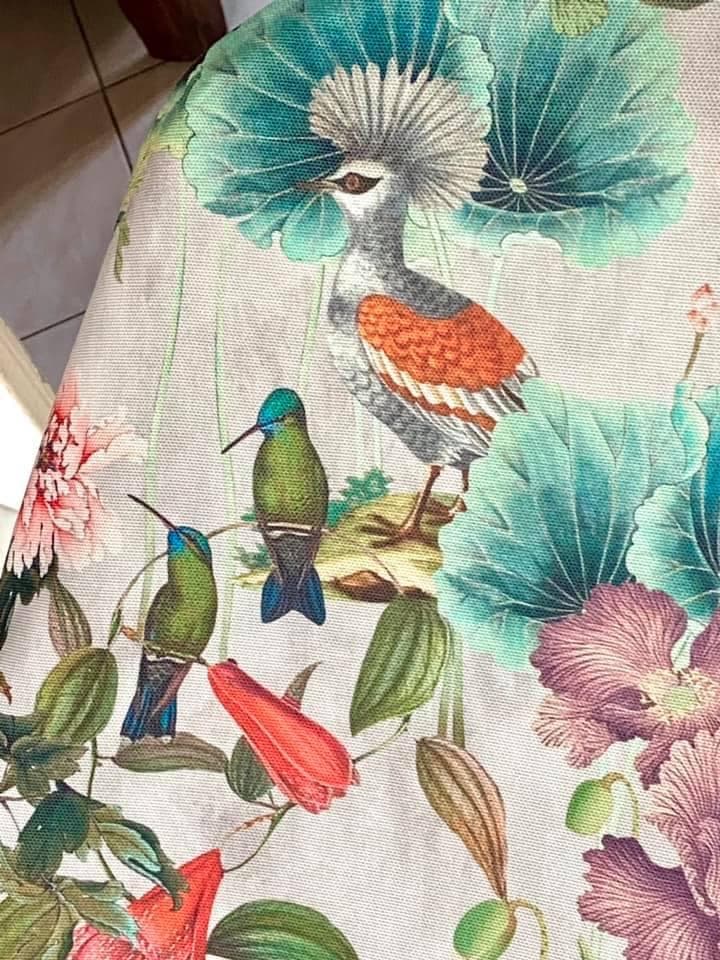 Naturalistic print fabrics, view 2