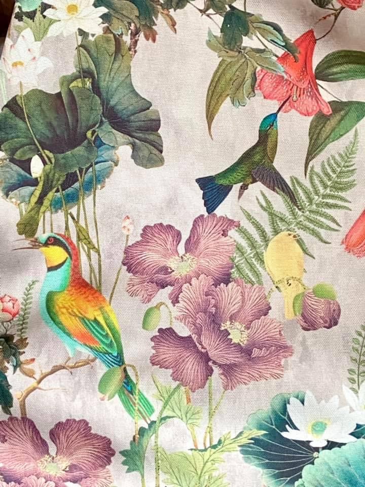 Naturalistic print fabrics, view 3