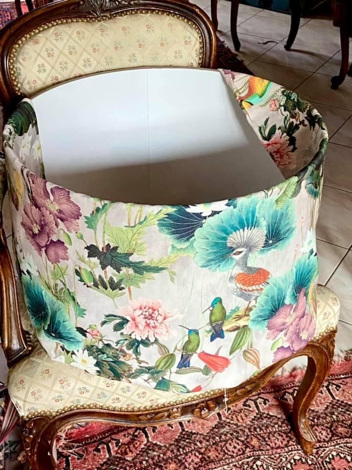 Naturalistic print fabrics, view 4