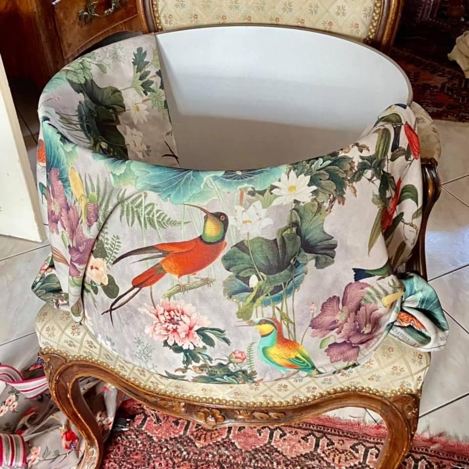 Naturalistic print fabrics, view 5