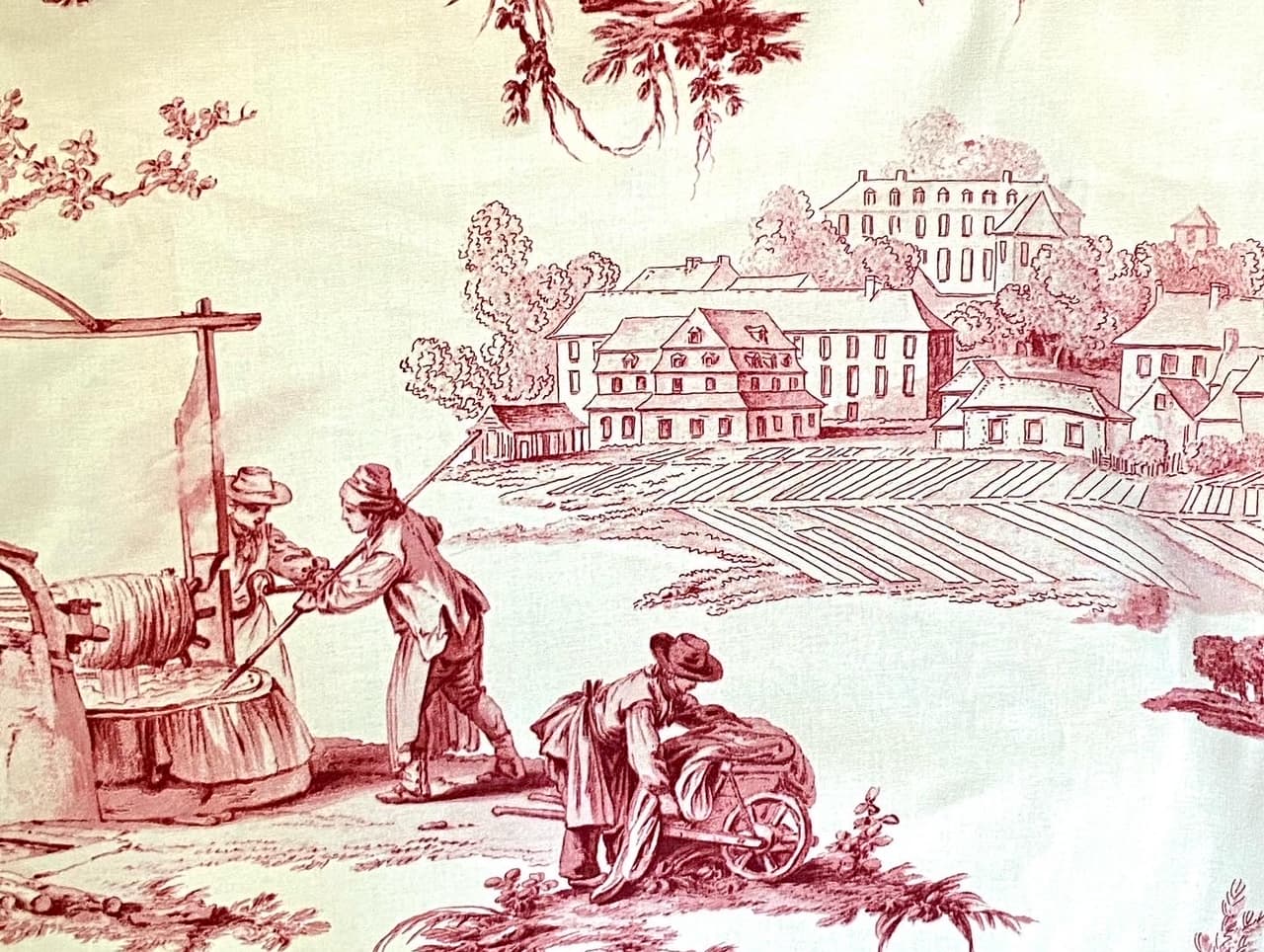 Toile de Jouy ‘les travaux de la manufacture’, view 4