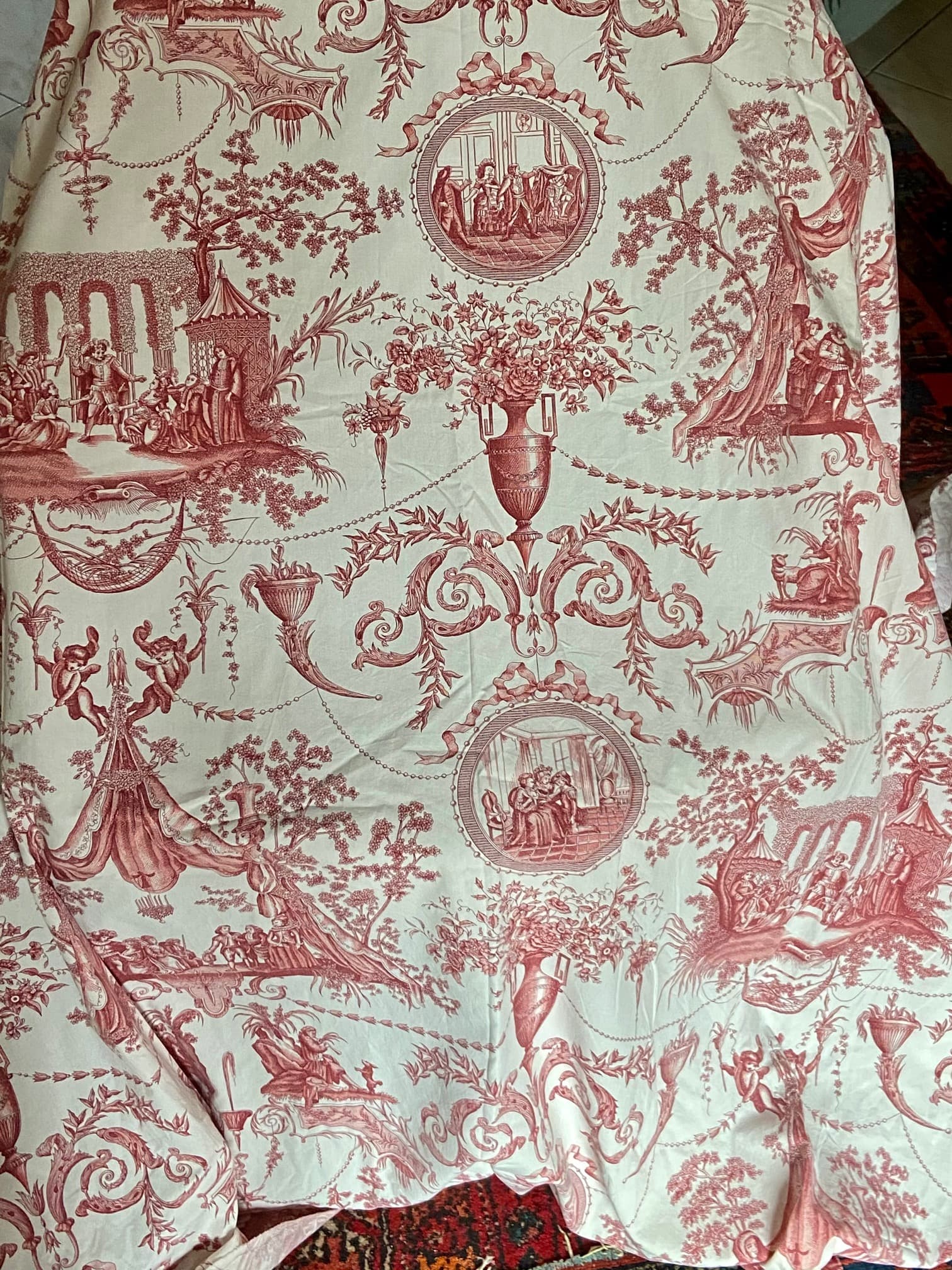 Toile de Jouy "le mariage de Figaro" Pierre Frey