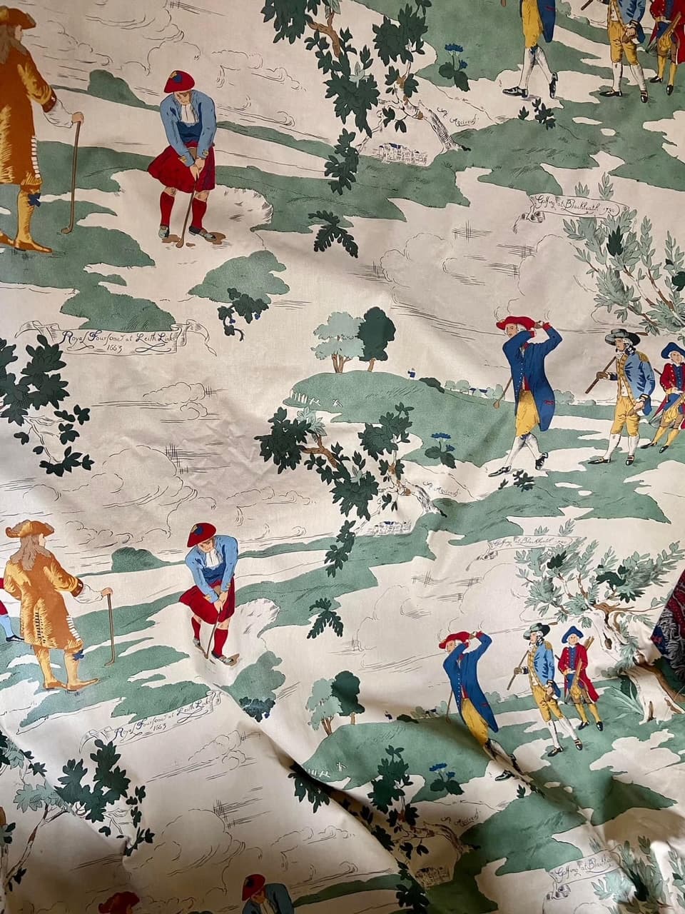 Tissu "Partie royale" Pierre Frey