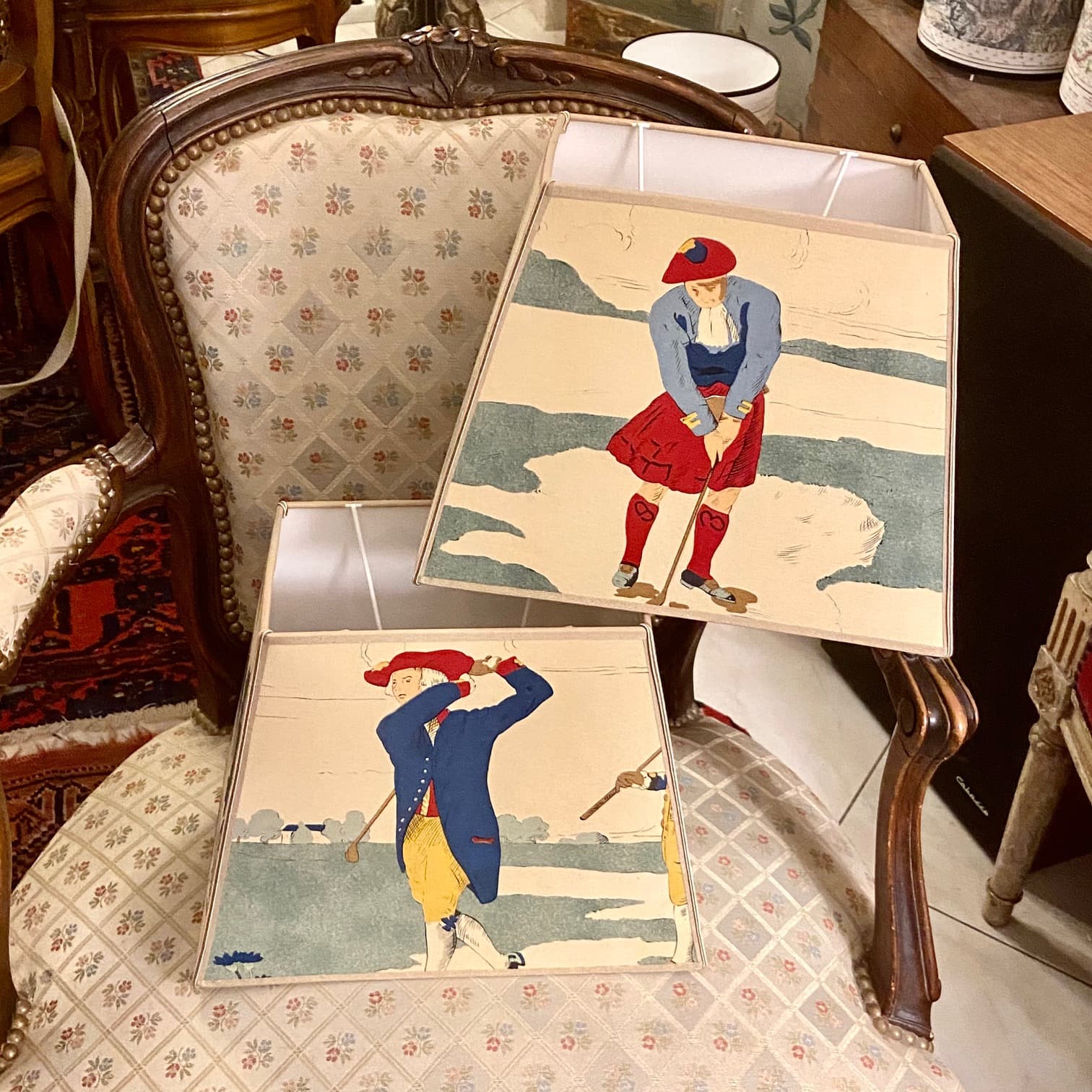 ‘Partie royale’ fabric by Pierre Frey, view 2