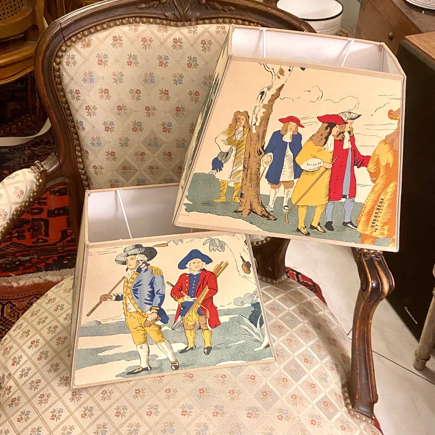 ‘Partie royale’ fabric by Pierre Frey, view 3