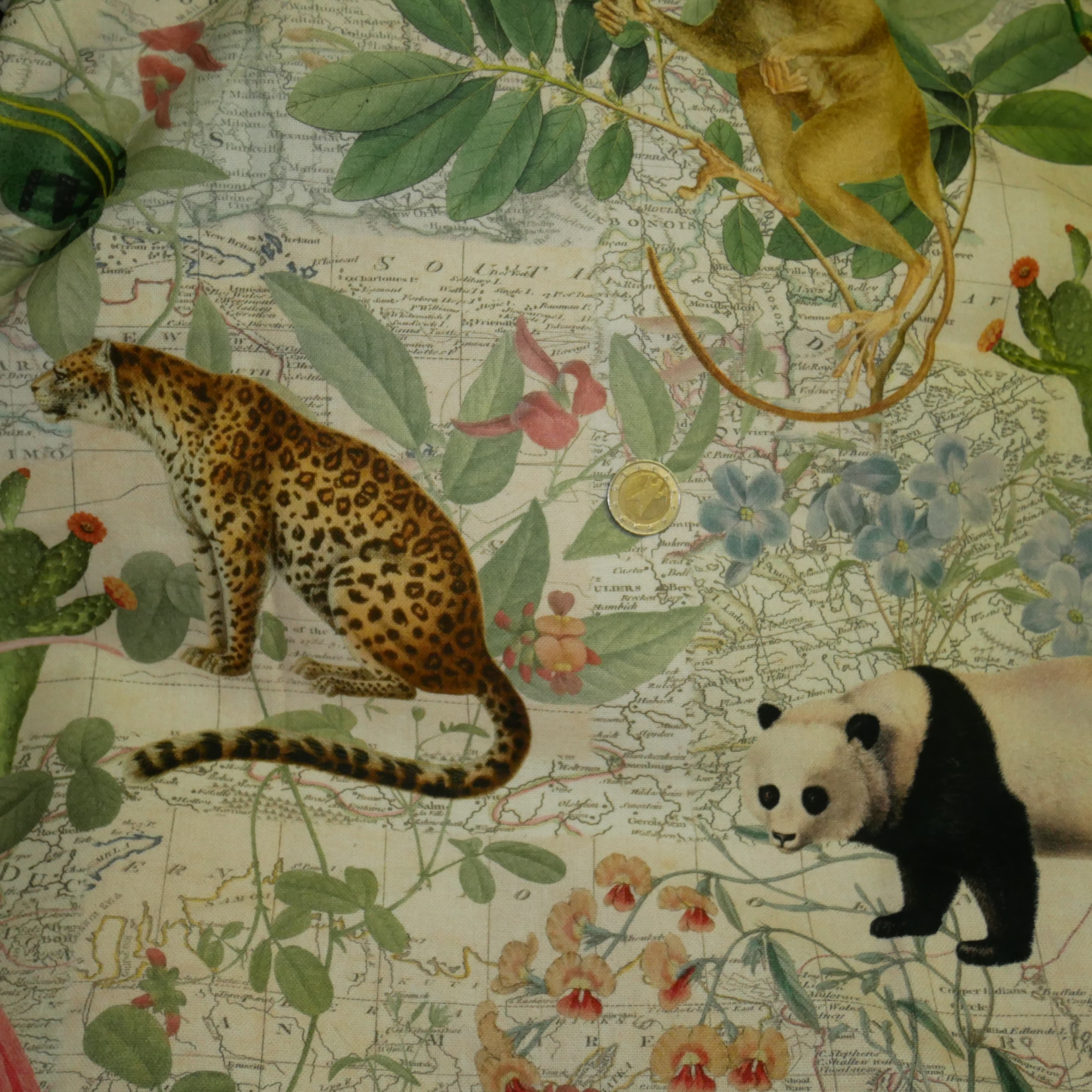 Tissus animaux sauvages
