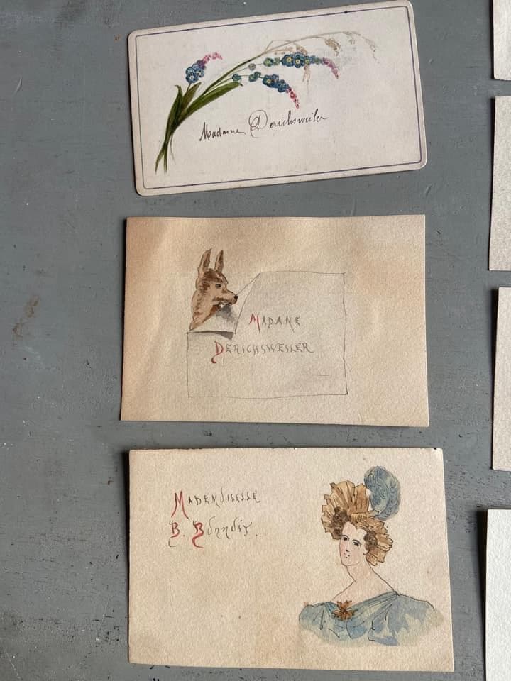 a set of small watercolours, view 3