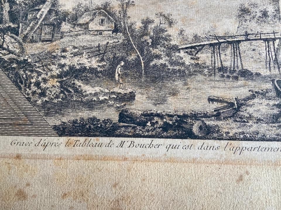 Large engraving after Boucher, view 2
