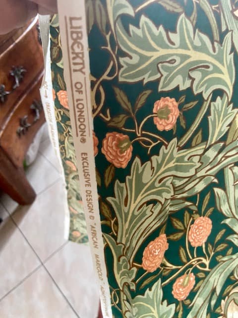 Vintage Liberty home furnishings, African Marigold, view 7