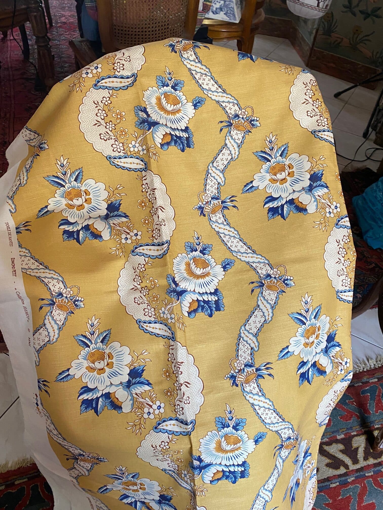 Tissu Toile de Nantes, Edmond Petit