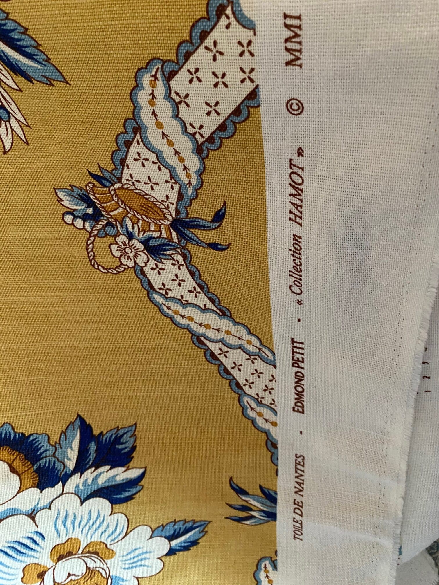 Toile de Nantes fabric, Edmond Petit, view 2