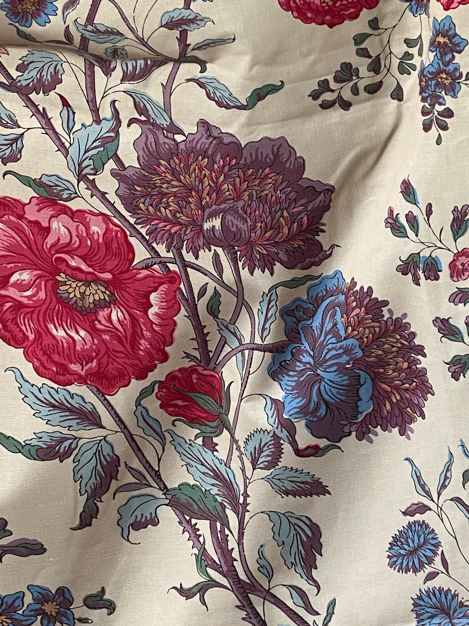 Tissu "Floriane" Canovas vue 2